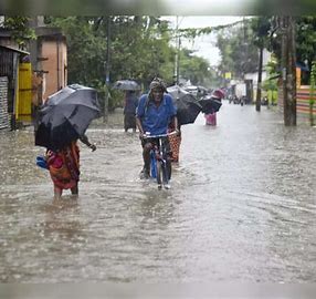 cyclic vortexes and low pressure potential; Rains to continue in the state today, four districts warned
